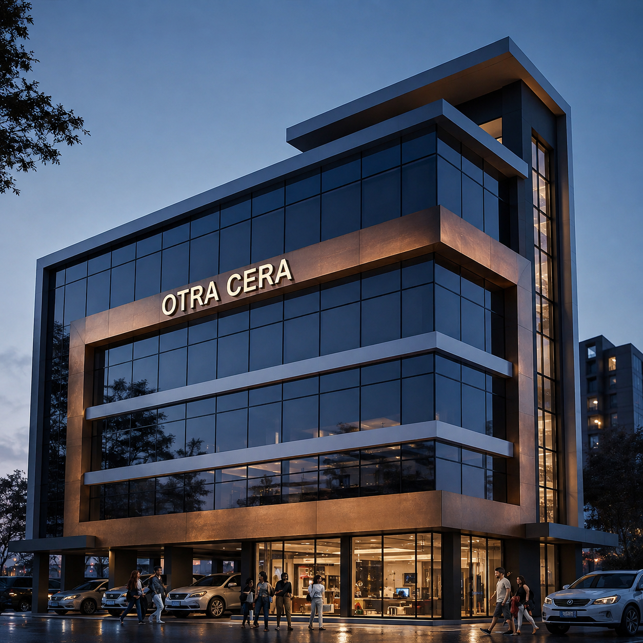 Otracera commercial building architectural visual
